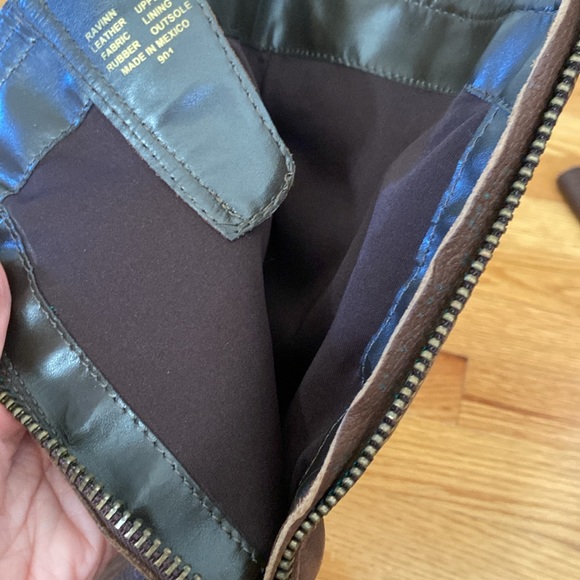 Steve Madden Ravinn Leather Knee High Zip Up Boots - Picture 10 of 16